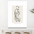 Nude no.2 by M Studio on GIANT ART - beige figurative woman