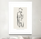 Nude no.2 by M Studio on GIANT ART - beige figurative woman