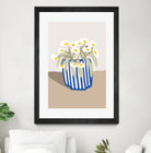 Vase printanier by M Studio on GIANT ART - blue floral flowers