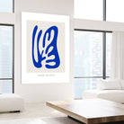 Papiers Découpés by Matisse on GIANT ART - blue modern framed canvas