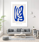 Papiers Découpés by Matisse on GIANT ART - blue modern framed canvas