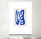 Papiers Découpés by Matisse on GIANT ART - blue modern framed canvas