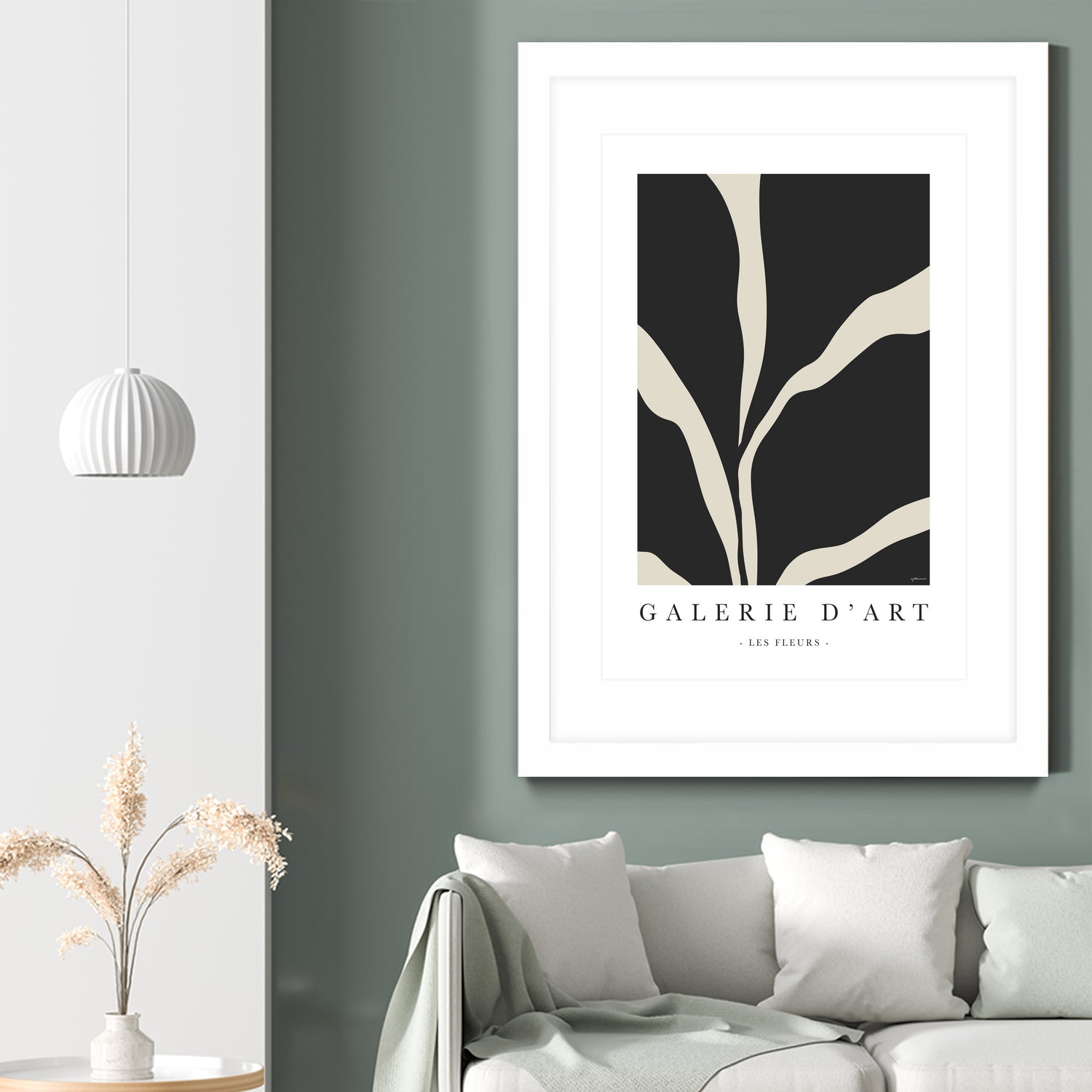 Les Flreurs by M Studio on GIANT ART - black illustration