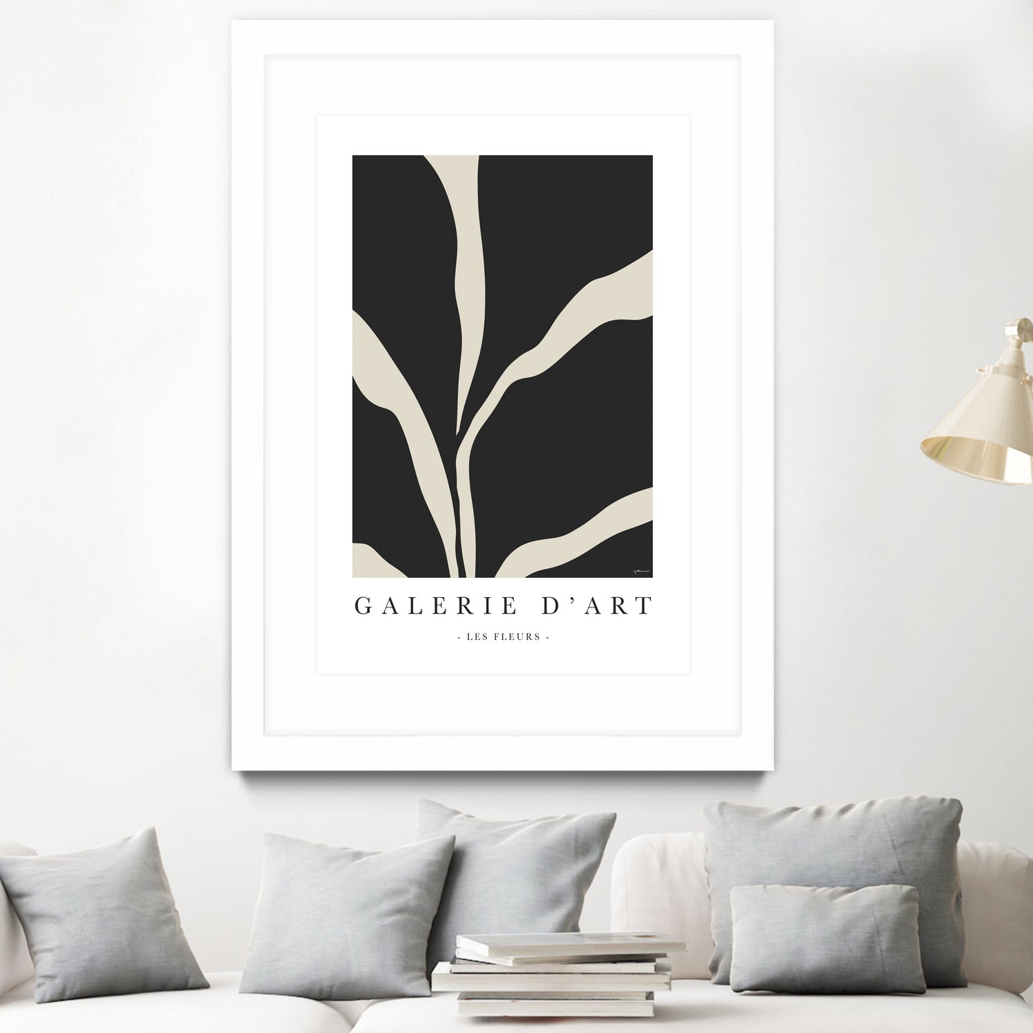 Les Flreurs by M Studio on GIANT ART - black illustration