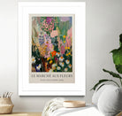 Marché aux Fleurs by M Studio on GIANT ART - pink botanique