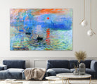 Sunrise 1872 by Monet on GIANT ART - museums