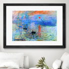 Sunrise 1872 by Monet on GIANT ART - museums