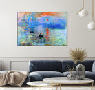 Sunrise 1872 by Monet on GIANT ART - museums