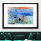 Sunrise 1872 by Monet on GIANT ART - museums