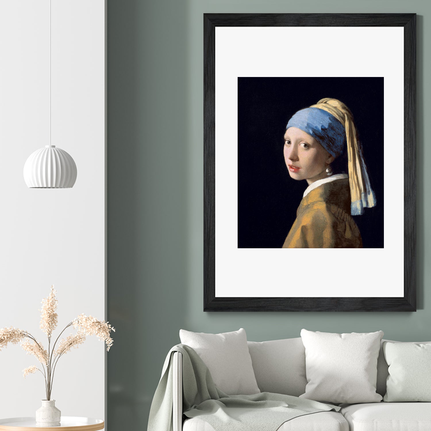 Girl with a Pearl Earring (1665) by Johannes Vermeer on GIANT ART - museums