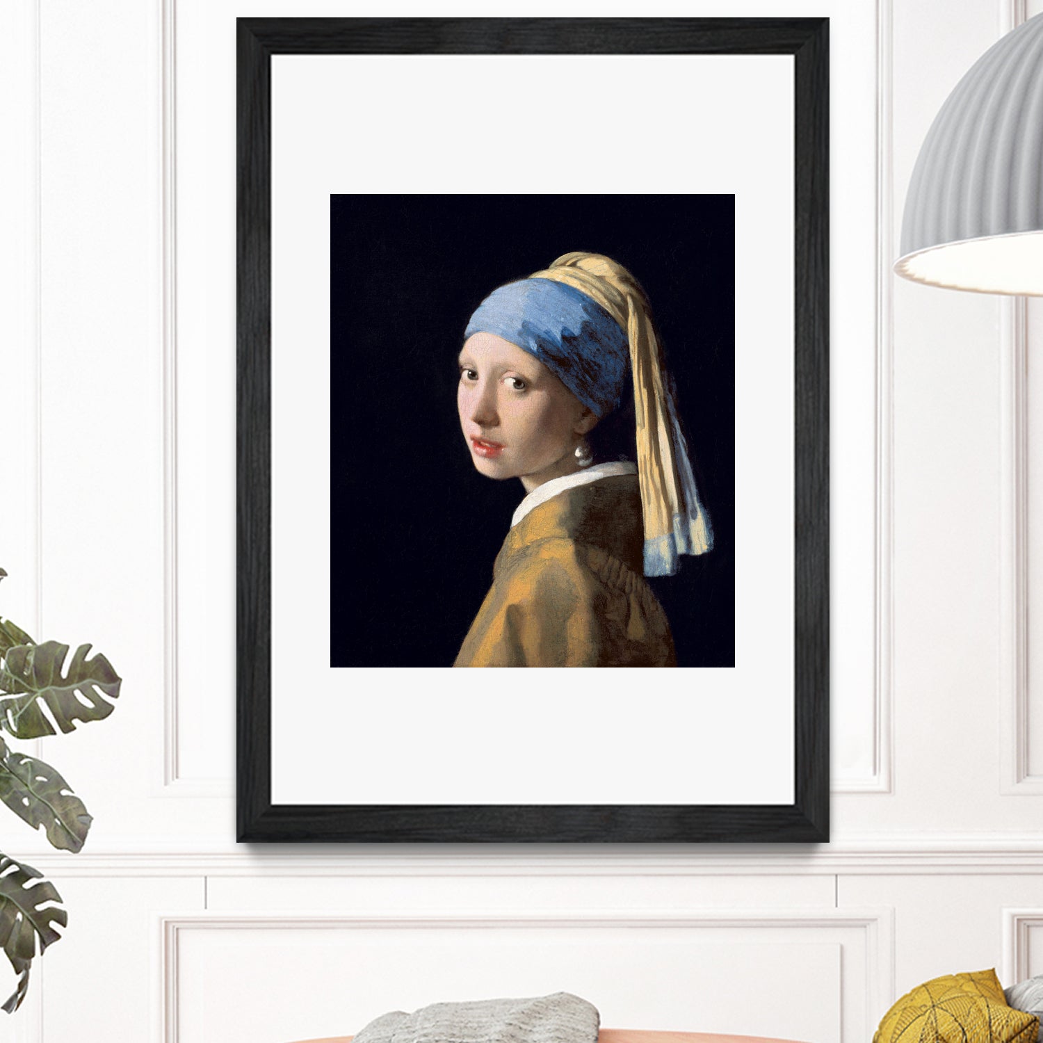 Girl with a Pearl Earring (1665) by Johannes Vermeer on GIANT ART - museums