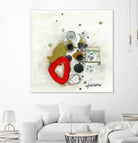 Actual #1 by Sylvie Cloutier on GIANT ART - red abstrait