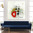 Actual #1 by Sylvie Cloutier on GIANT ART - red abstrait