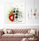 Actual #1 by Sylvie Cloutier on GIANT ART - red abstrait