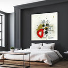 Actual #1 by Sylvie Cloutier on GIANT ART - red abstrait