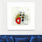 Actual #1 by Sylvie Cloutier on GIANT ART - red abstrait