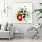 Actual #1 by Sylvie Cloutier on GIANT ART - red abstrait