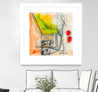 Cartoon #3 by Sylvie  Cloutier on GIANT ART - red abstract