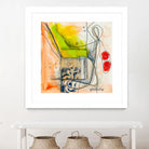 Cartoon #3 by Sylvie  Cloutier on GIANT ART - red abstract