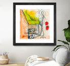 Cartoon #3 by Sylvie  Cloutier on GIANT ART - red abstract