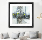 Du fil à retordre by Sylvie cloutier on GIANT ART - green abstract