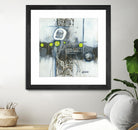 Du fil à retordre by Sylvie cloutier on GIANT ART - green abstract