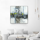 Du fil à retordre by Sylvie cloutier on GIANT ART - green abstract