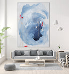 Capture Quiet by Daleno Art on GIANT ART - blue abstract