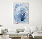 Capture Quiet by Daleno Art on GIANT ART - blue abstract