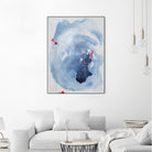 Capture Quiet by Daleno Art on GIANT ART - blue abstract