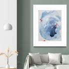 Capture Quiet by Daleno Art on GIANT ART - blue abstract