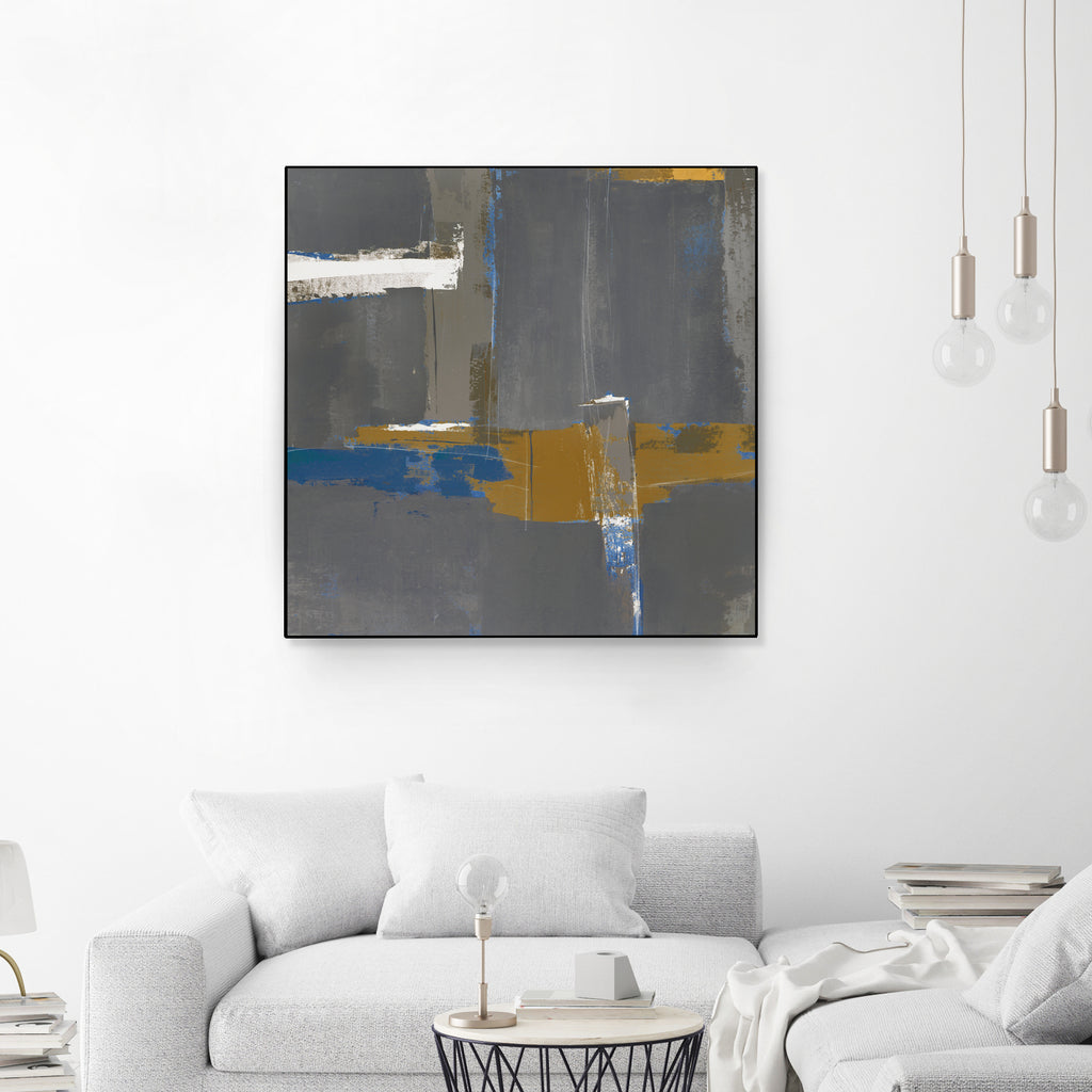 Filing Edges I by Daleno Art on GIANT ART - white abstract
