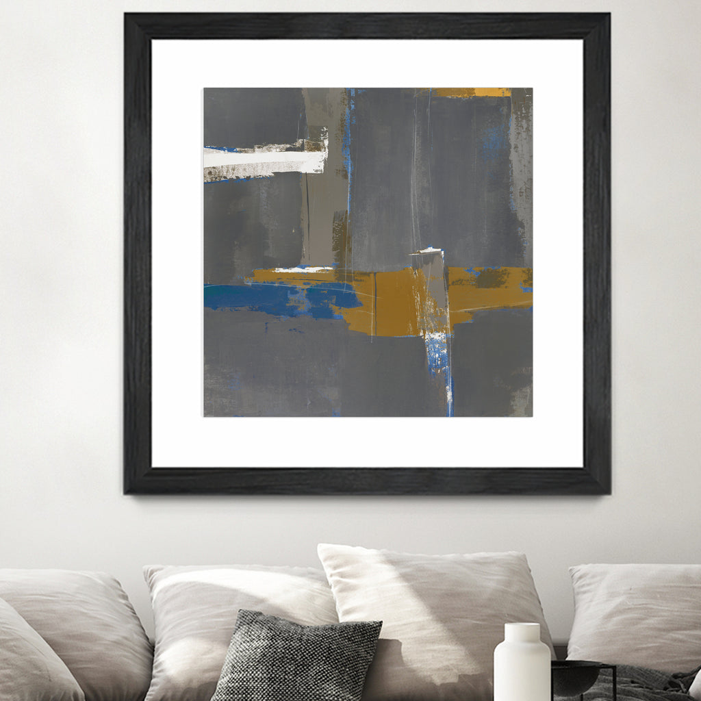 Filing Edges I by Daleno Art on GIANT ART - white abstract
