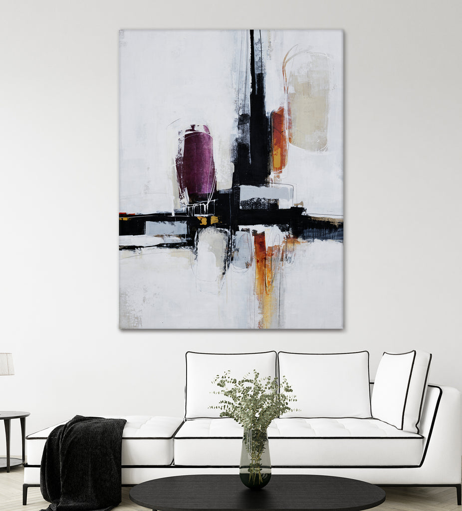 Intolerant by Daleno Art on GIANT ART - orange abstract
