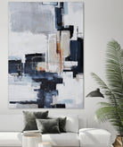 Top Tier by Daleno Art on GIANT ART - grey abstract