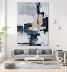 Top Tier by Daleno Art on GIANT ART - grey abstract