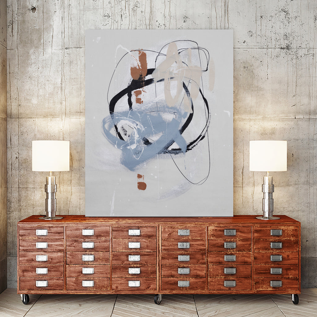 Collision II by Daleno Art on GIANT ART - brown abstract