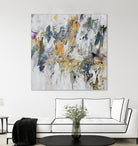 Bright Spring Ahead II by Daleno Art on GIANT ART - yellow abstract