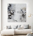 Dont Lose Track by Daleno Art on GIANT ART - balck abstract