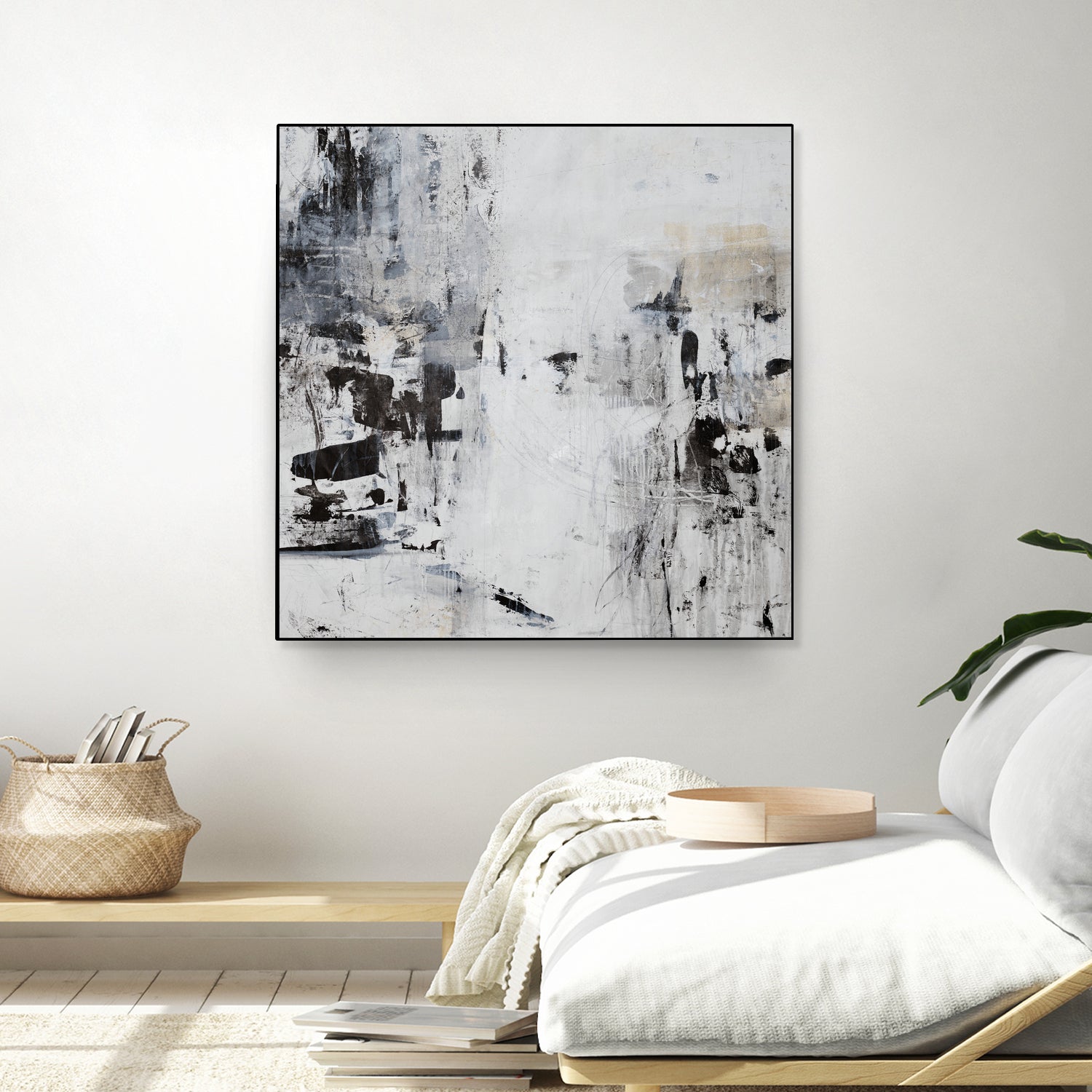 Dont Lose Track by Daleno Art on GIANT ART - balck abstract