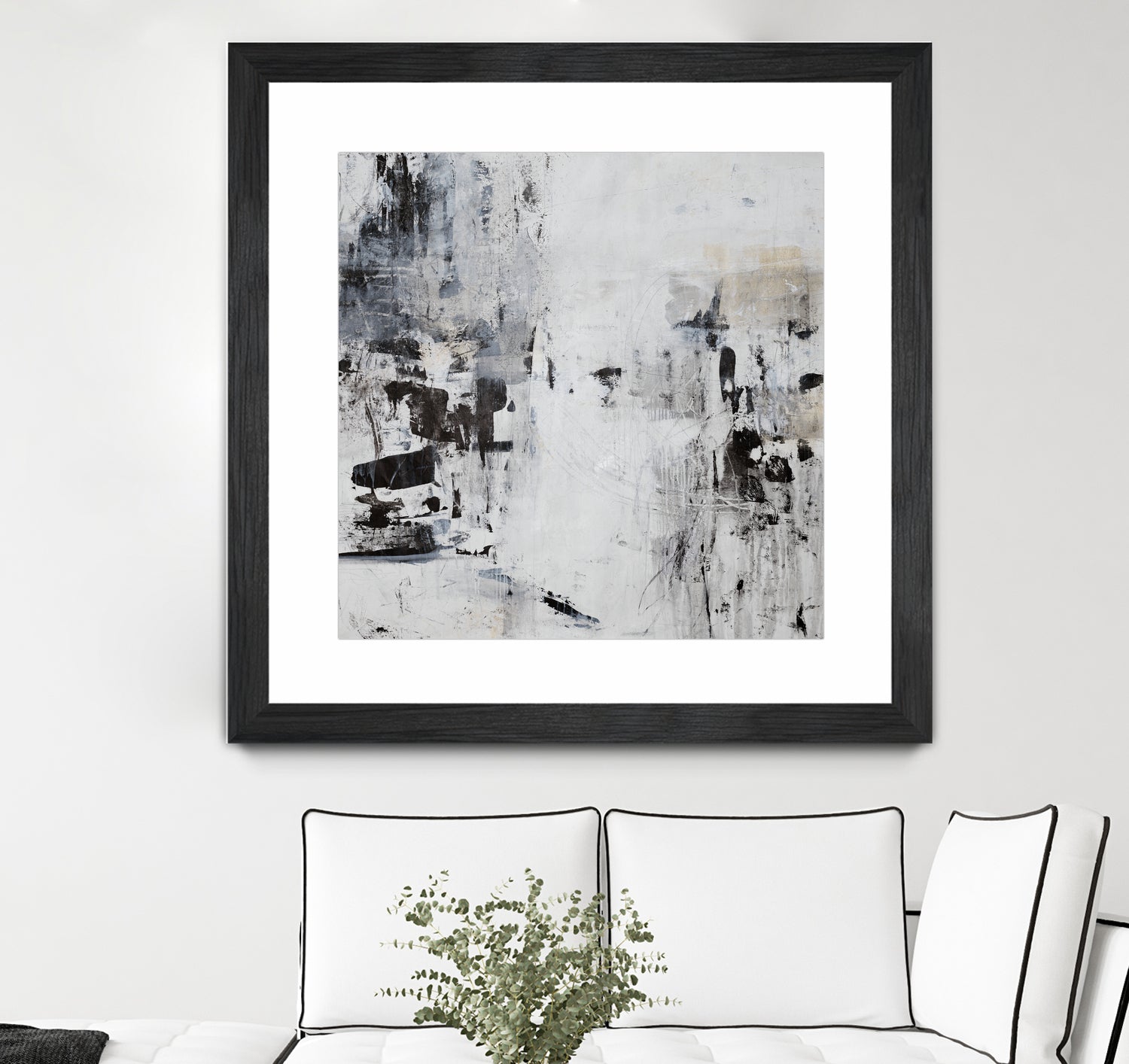 Dont Lose Track by Daleno Art on GIANT ART - balck abstract