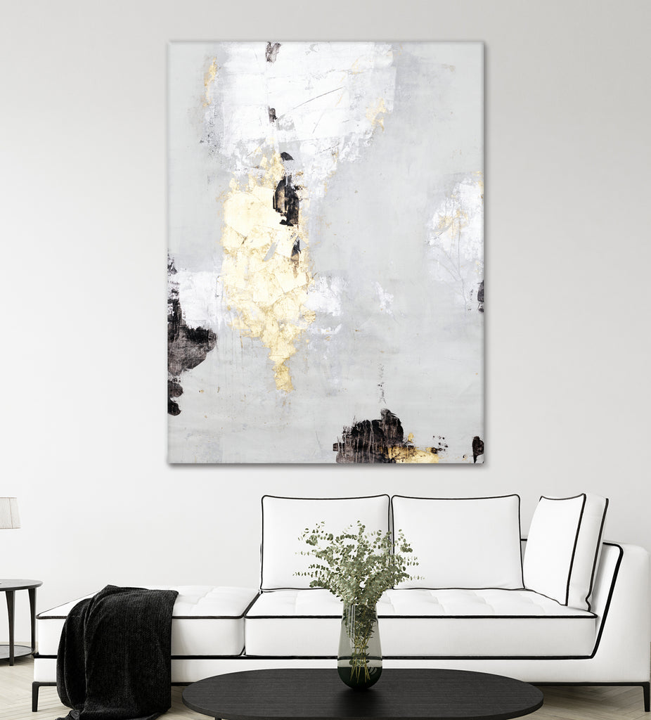 Time Tester I by Daleno Art on GIANT ART - balck abstract