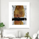 Magic Saw by Daleno Art on GIANT ART - brown abstract