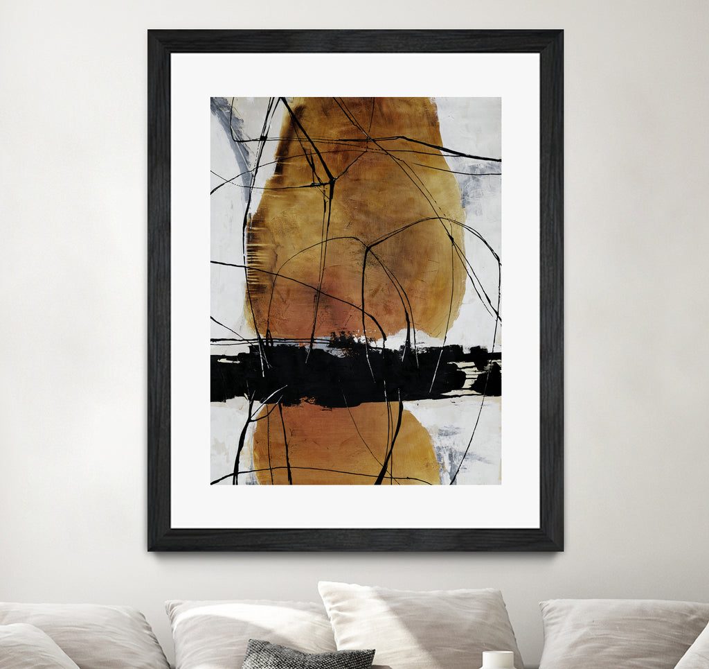 Magic Saw by Daleno Art on GIANT ART - brown abstract