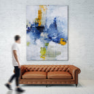 Created In Travel by Daleno Art on GIANT ART - blue abstract