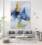 Created In Travel by Daleno Art on GIANT ART - blue abstract