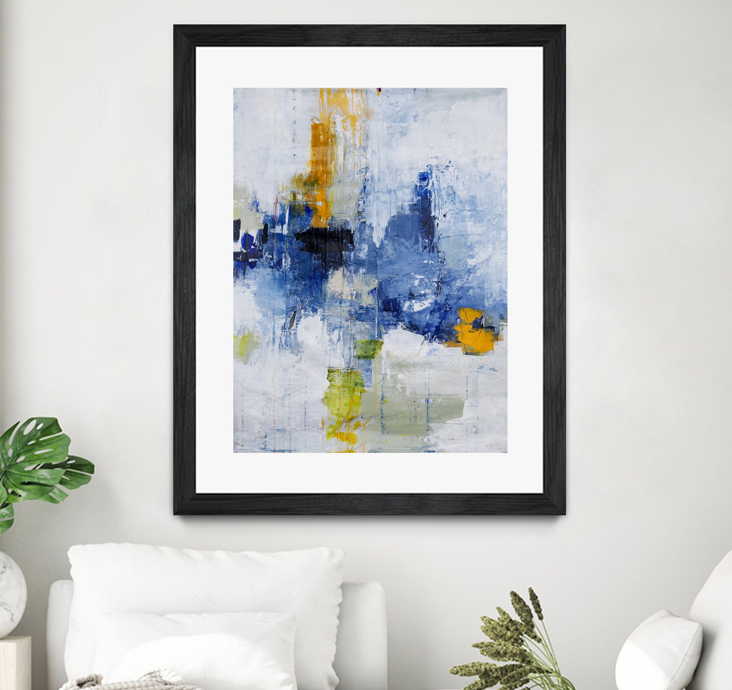 Created In Travel by Daleno Art on GIANT ART - blue abstract