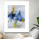 Created In Travel by Daleno Art on GIANT ART - blue abstract