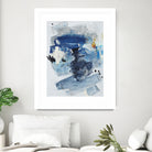 Toss Up I by Daleno Art on GIANT ART - blue abstract