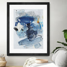 Toss Up I by Daleno Art on GIANT ART - blue abstract